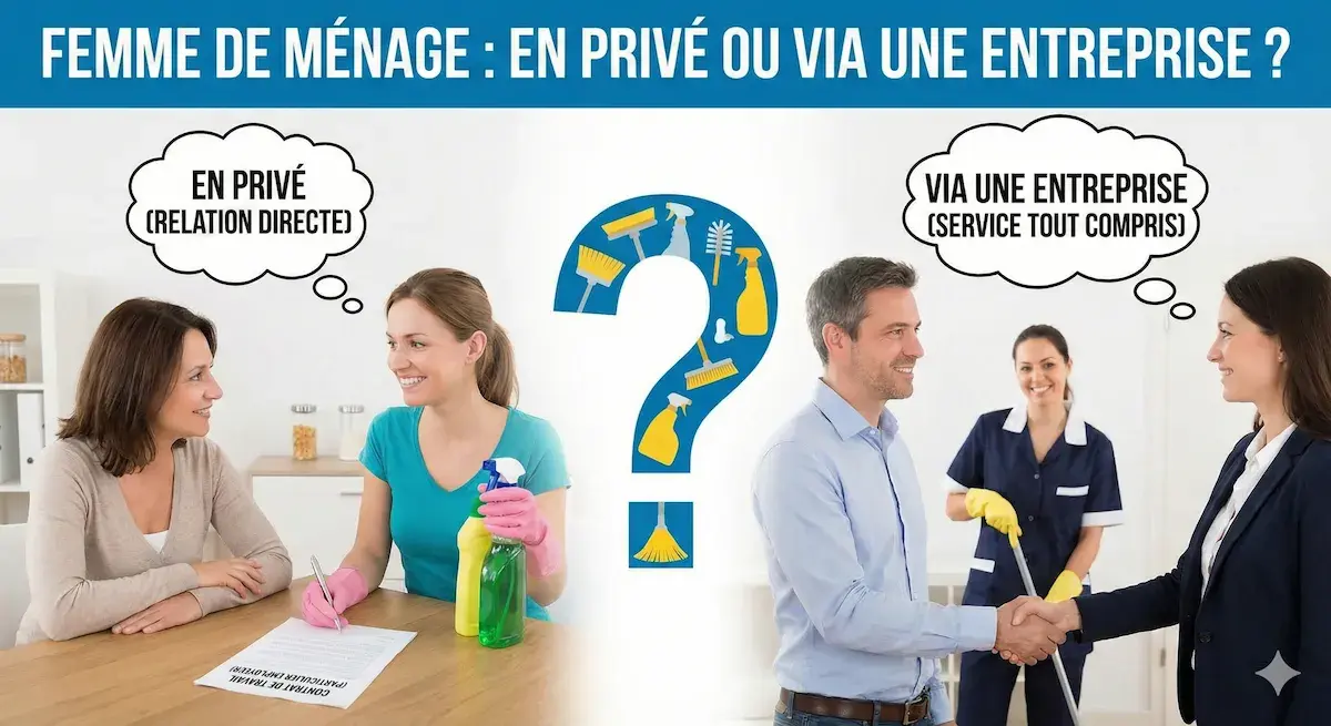 Femme de ménage privée ou entreprise de nettoyage Luxembourg